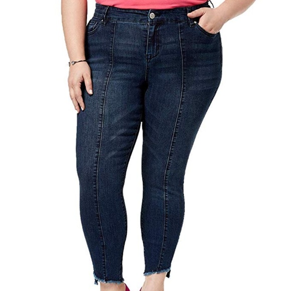 celebrity pink skinny jeans plus size